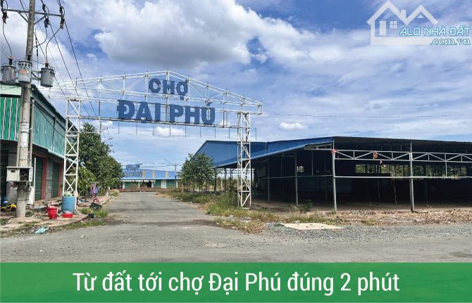 BÁN GẤP 1.000M2, SHR THỔ CƯ, MẶT TIỀN ĐƯỜNG NHỰA, ĐƯỜNG THÔNG KHU CÔNG NGHIỆP, GIÁ 1 TỶ890 - 6