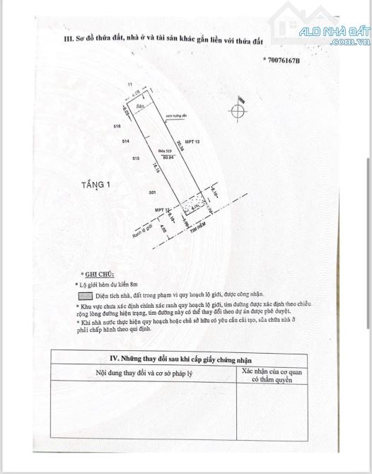 Bán nhà hẻm 51 Cống Lở, P15, Tân Bình. DT 4x21m, CN 81m, 3tấm, LG HXH 8m, giá 7,9tỷ