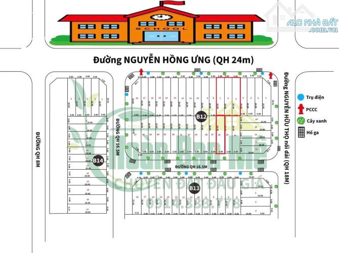 BÁN ĐẤT KHU ĐẤU GIÁ NGUYỄN HỒNG ƯNG