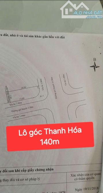 📌📌📌Làm việc trực tiếp!!! BÁN LÔ GÓC THANH HOÁ