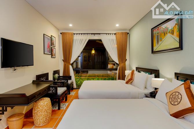 Bán căn Villa 6 phòng FULL Nội Thất - Tại Khu Phố Đi Bộ thứ 2 Hội An. Kinh doanh ngay