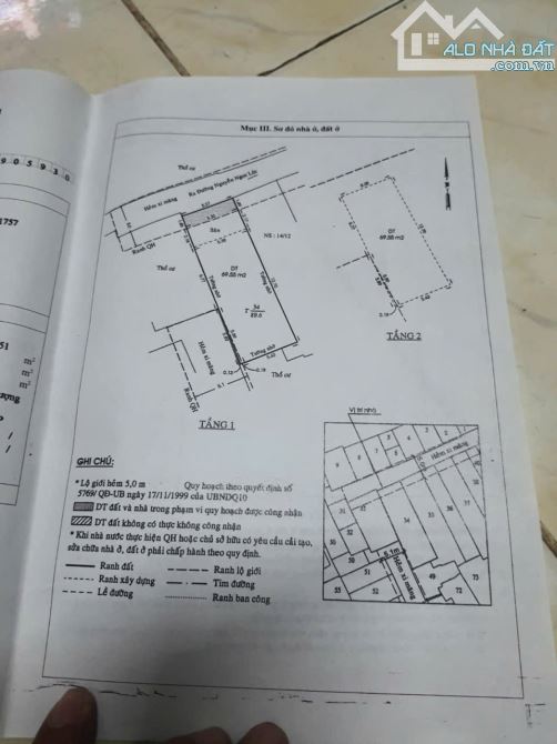 bán nhà HXH trục đường 3/2 phường 14 ,Quận 10 .DT:5.4x16.5m .CN :88.8m2 .Giá :12.9 tỷ - 1