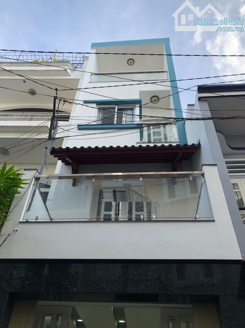 Bán hẻm xe hơi CMT8, Q10 - 3.5x15m, nhà 4 tàng giá rẻ chỉ 6,9 tỷ - 1