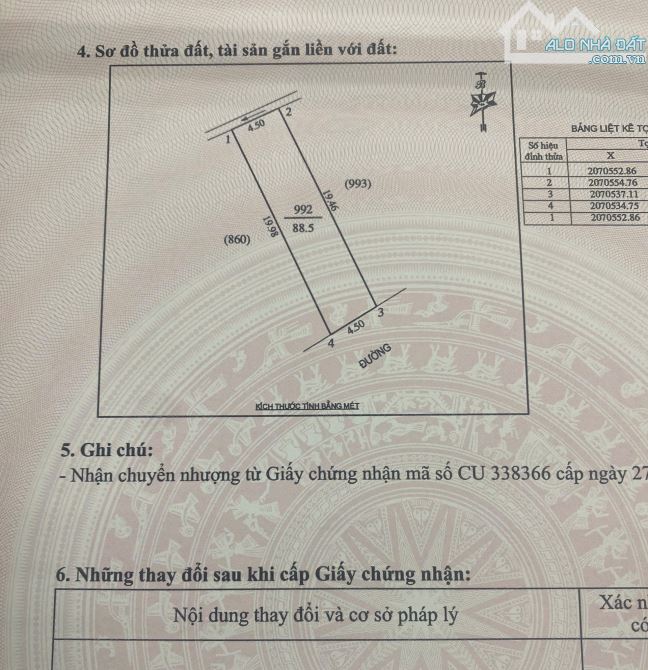 Bán lô 89m2 mặt đường 35m, khu đấu giá X5 Nghi Phú, TP Vinh - 2