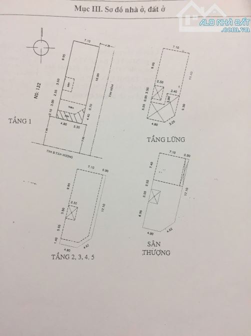 Bán nhà Góc 2 MT Tân Hương, Phường Tân Qúy, Quận Tân Phú. DT 7.1x22m 7 tầng nhà đẹp - 3