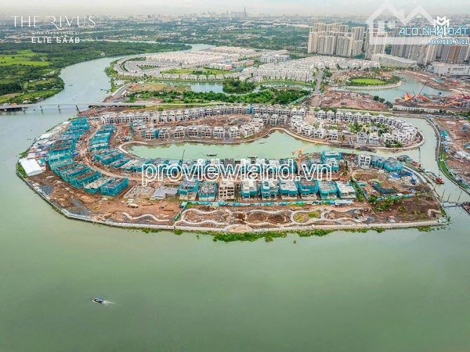 Bán dinh thự mặt sông The Rivus- Vinhomes Grand Park, 2 mặt sông, 560m2, 3 tầng,1 hầm - 3