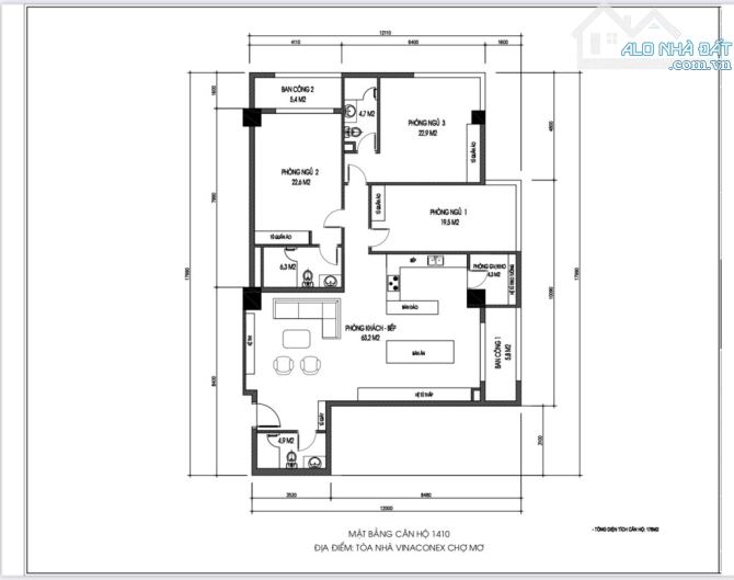 Bán nhanh CC Chợ Mơ - Bạch Mai - Lô Góc - Full nội thất - Tầng cao - 178m2 - 8.6 tỷ - 3