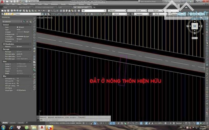 Bán đất thổ cư mặt tiền nhựa xã An Nhơn Tây Củ Chi TP HCM, DT: 5x29m. - 2