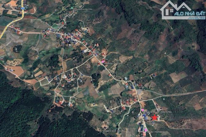 Bán Đất View Đẹp Tại Khu Du Lịch Cộng Đồng Tổ Vặt Hồng, P. Mường Sang, TX Mộc Châu - 1