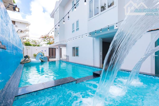 BÁN BIỆT THỰ NGHỈ DƯỠNG VŨNG TÀU (411M2) CÁCH BIỂN 250M, SỔ HỒNG HỒ BƠI SÂN VƯỜN VIP - 2