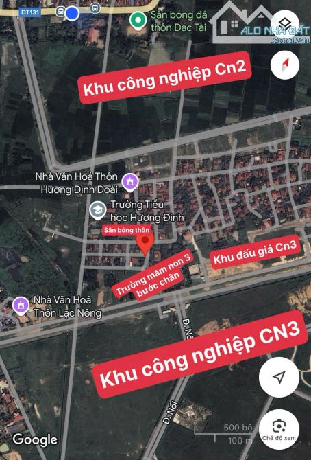 💢 BDS CỤM CÔNG NGHIỆP SÓC SƠN - TĐC HƯƠNG ĐÌNH - MAI ĐÌNH 💢