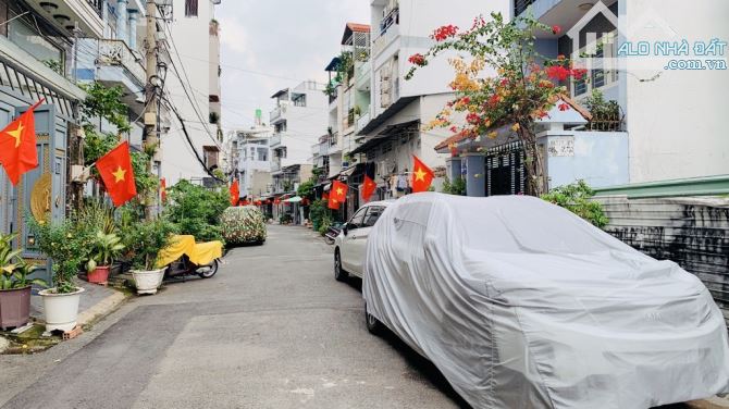 BÁN NHÀ PHẠM VĂN CHIÊU, KHU DÂN CƯ, HẺM XE HƠI, 4x14m, 6 TỶ .x