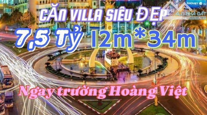 Căn Villa siêu đẹp- Có hồ bơi- ngay trường Hoàng Việt