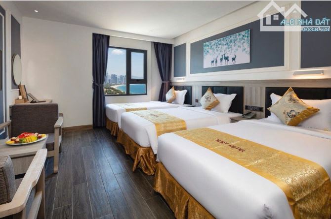 Chuyển nhượng khách sạn đường Trần Phú, view biển Nha Trang, DT 212 m2 * 20 tầng, 85 phòng - 1