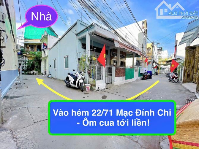 BÁN NHÀ HẺM 22/71 MẠC ĐỈNH CHI LỘ Ô TÔ - 1