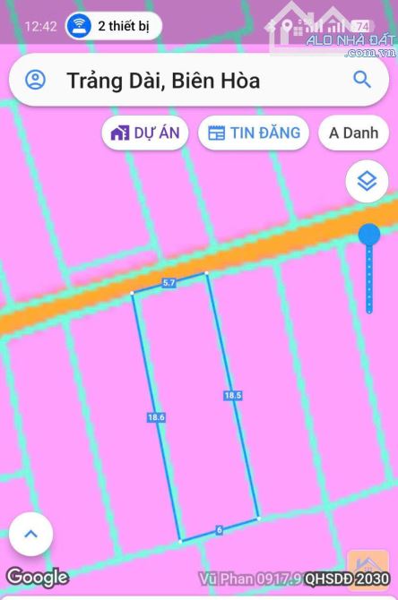 Bán nhà riêng tại cây xăng 26, Phường Tân Phong, Biên Hòa, Đồng Nai diện tích 107m2 - 2