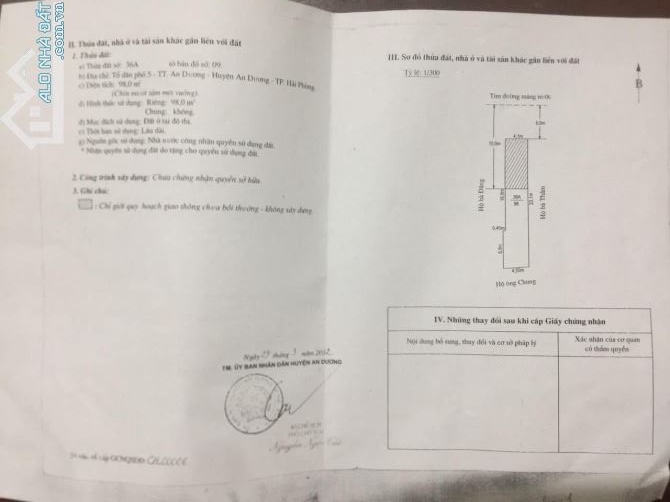 BÁN ĐẤT MẶT ĐƯỜNG MÁNG AN ĐỒNG – VỊ TRÍ TIỀM NĂNG - 2