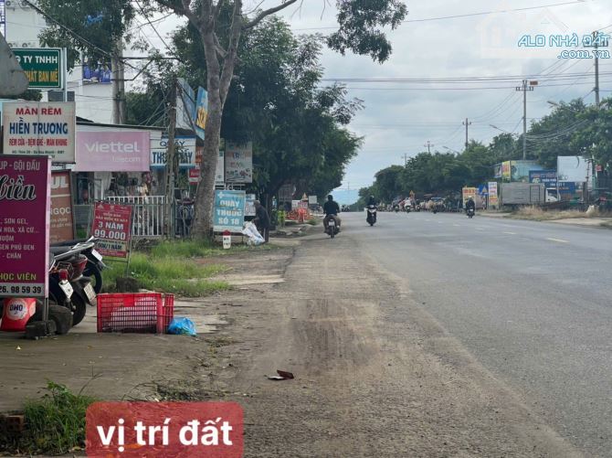 BÁN LÔ ĐẤT 2,2TY MẶT ĐƯỜNG QL14 XÃ HÒA KHÁNH BMT  THÔ CƯ FUII  KINH DOANH BUÔN BÁN TỐT NHẤ - 3