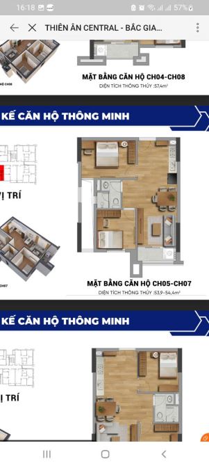 Nhận Booking dự án Chung cư Thiên Ân Central Bắc Giang 54m2, 2PN, giá 35tr/m2. - 3