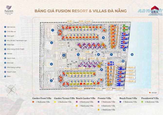 🌹Siêu Hot! Biệt Thự Fussion 950m2, 5phòng ngủ- Mặt Biển Mỹ Khê- Giá từ 45-100 tỷ🌹 - 4