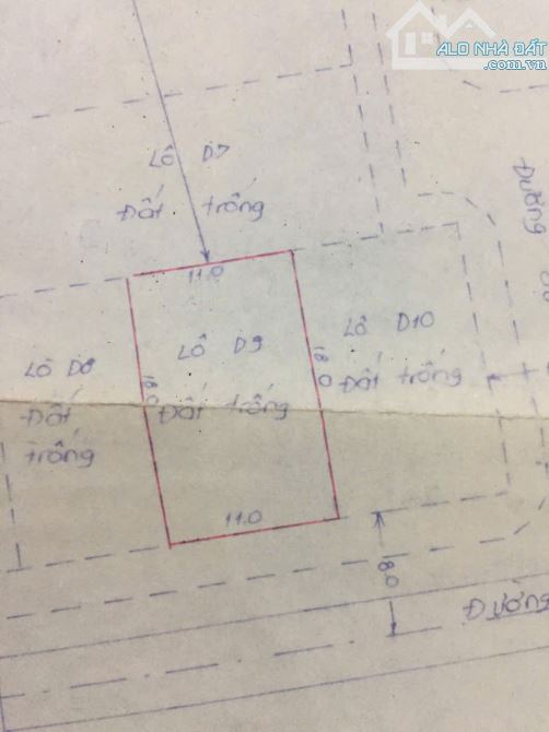 18.5 TỶ-CHỦ CẦN BÁN LÔ ĐẤT THỔ CƯ 198m2( 11x18m) đường 20 ,p.hiệp bình chánh ,tp.thủ đức - 7