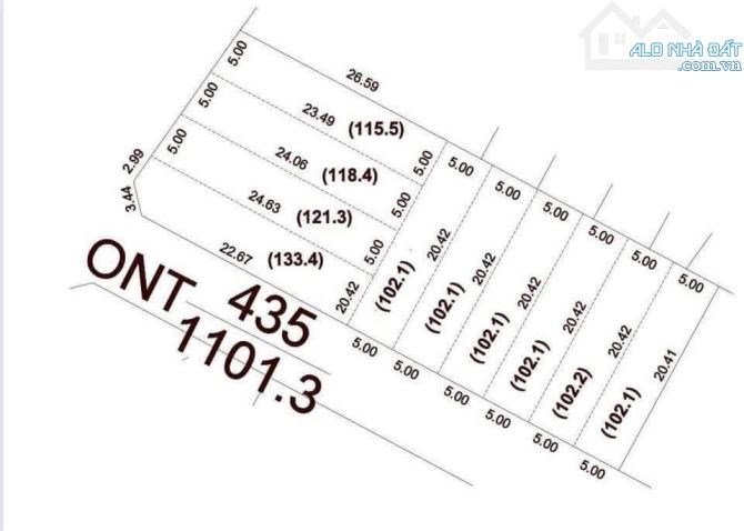 LÔ ĐẤT 2 MT TUYỆT ĐẸP, FULL THỔ CƯ NGAY KĐT PHÍA BẮC SÂN BAY, THUẬN TIỆN PHÂN LÔ - 2