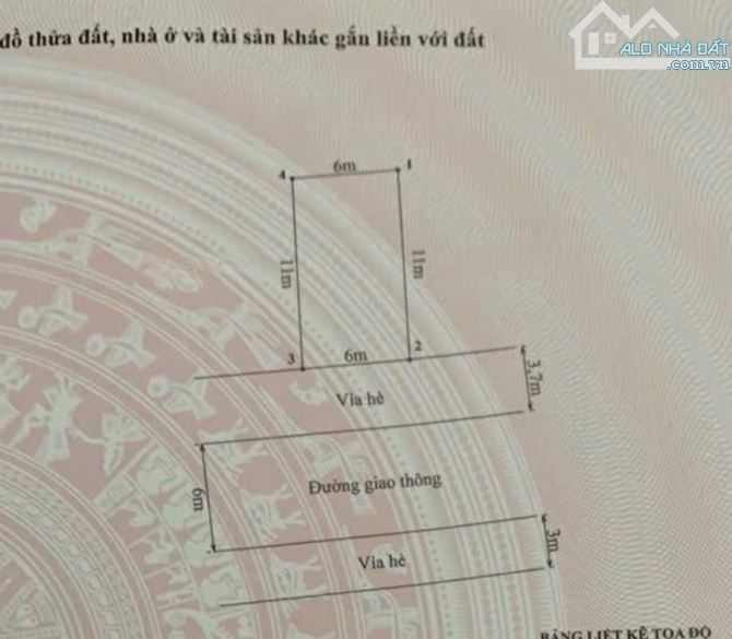 Bán lô đất 60m2, mặt tiền 6m tuyến 2 Ngô Gia Tự khu TĐC Sao Sáng, - 2