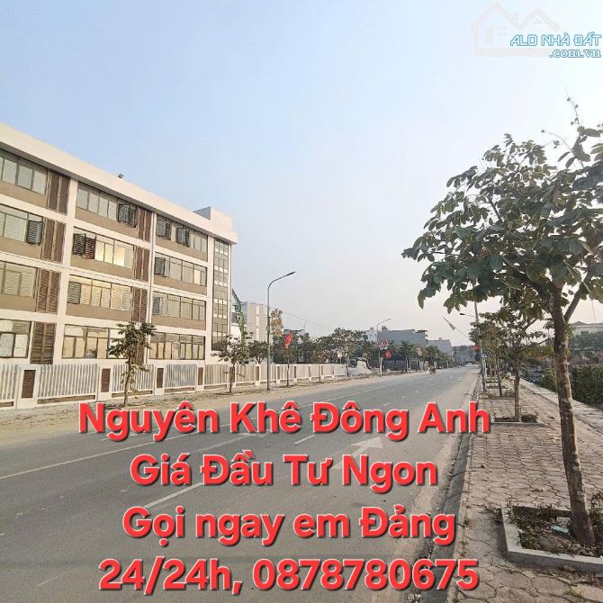 NGUYÊN KHÊ ĐÔNG ANH ĐẦU TƯ NGON  DT 102M² MT 5.6M SỔ A4 NGÕ NÔNG ÔTÔ 7 CHỖ VÀO ĐẤT THÔNG. - 4