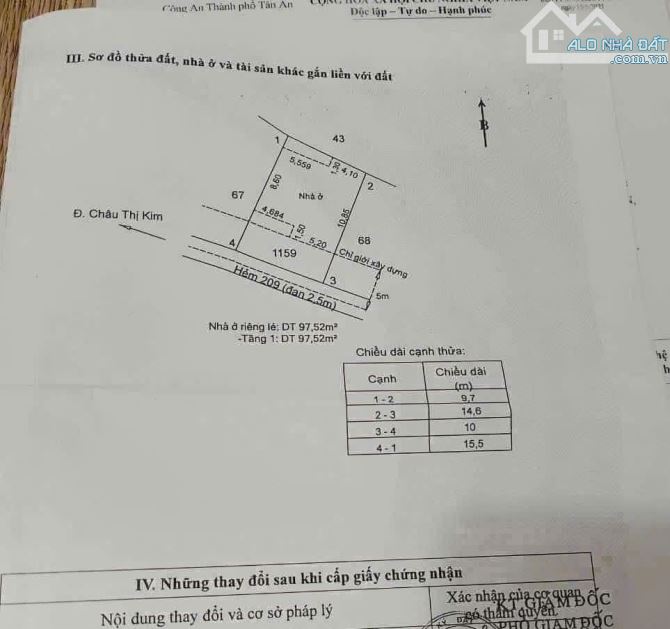 Nhà hẻm 209 đường Châu Thị Kim, P7 TP Tân An - 5