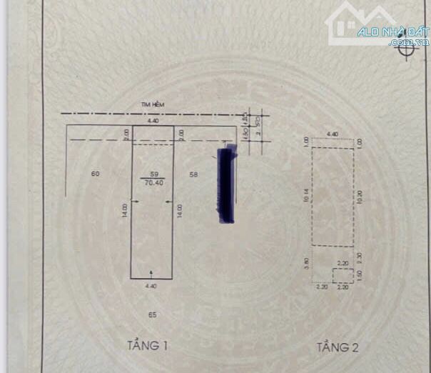 BÁN NHÀ CẠNH SÂN BAY TÂN PHÚ - 71m2 - 2 Tầng 💥Nhỉnh 8tỏi - 5