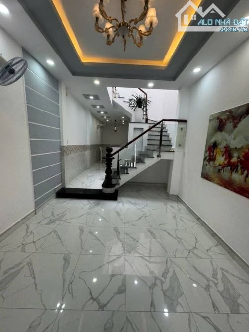 50M2, HẺM THÔNG XE HƠI ĐỔ CỬA - QUANG TRUNG GÒ VẤP-NHỈNH 4 TỶ - 3