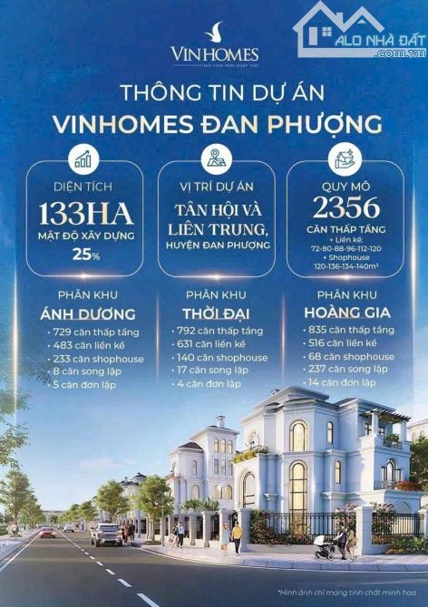 Bán liền kề biệt thự PK Ánh Dương 72 100 350m trúc chính kinh doanh MT tỉnh lộ 442 siêu vi - 4