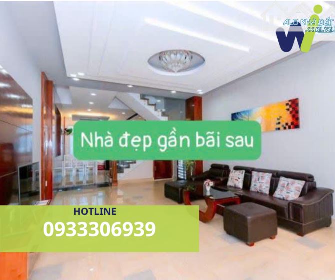 BÁN NHÀ ĐẸP 1T2L - GẦN BIỂN BÃI SAU- ĐƯỜNG NỘI BỘ PHAN CHU TRINH - PHƯỜNG 2 - GIÁ 10,8 TỶ