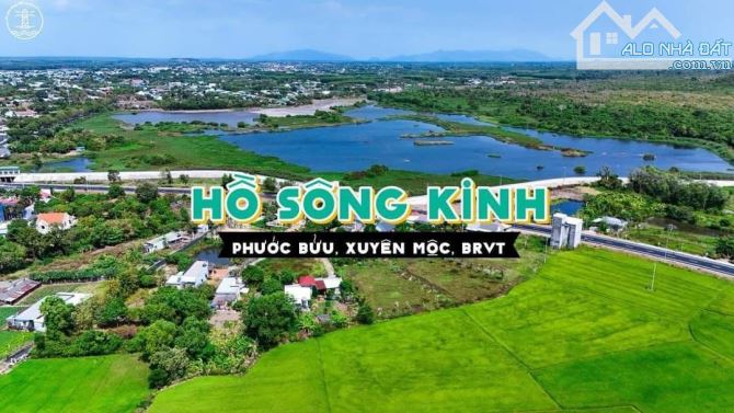 Cần bán 2600m2 tại tt Phước bửu, mt nhựa khu dân cư sát trường và trạm y tê cách biển 6km - 3