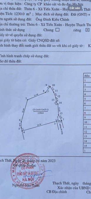 1230M2 GIÁ 9 Triệu/M2 ĐẤT KHU THUNG SIM - THUNG LŨNG NGỌC LINH - 3