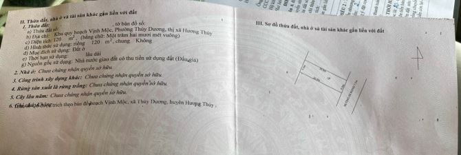 BÁN ĐẤT KQH CẠNH CÁC TRƯỜNG ĐẠI HỌC VÀ CHỢ THUỶ DƯƠNG - 4