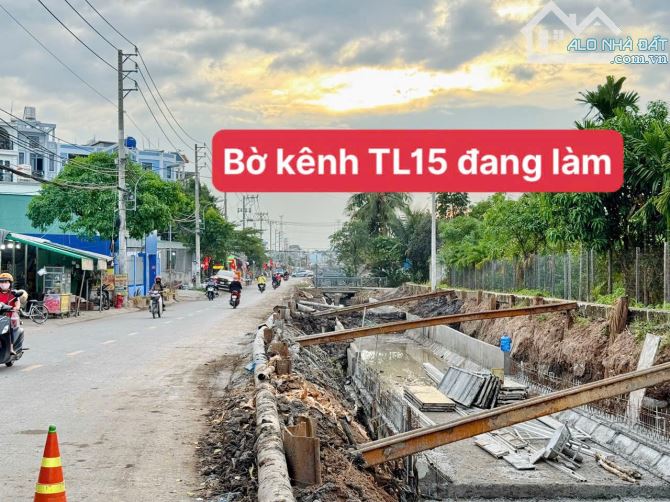 Đất 1sec thạnh lộc 15, đường thông, chợ Cầu Đồng.