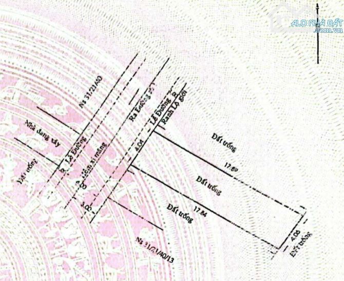 ĐẤT TRỐNG FULL THỔ-KHÔNG LỘ GIỚI-TÂN TẠO A- BÌNH TÂN -HẺM Ô TÔ GIÁ NHỈNH 2 TỶ - 3