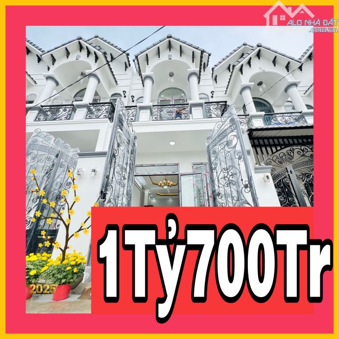 NHÀ TRỆT LẦU ĐẸP MỚI GIÁ TỐT CHỈ CÁCH BV NHI & ĐH FPT 5KM- ĐẬU Ô TÔ TRƯỚC NHÀ, GIÁ: 1TỶ700 - 14