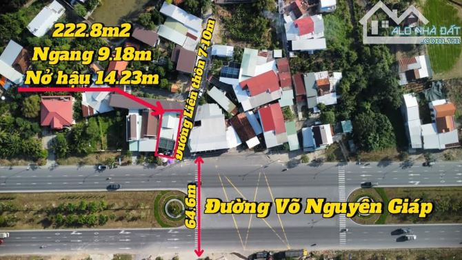 Lô đất 2 Mặt tiền Đường Võ Nguyên Giáp.Khánh Hòa . Rộng 66m . Chỉ 6,4 Tỷ - 4