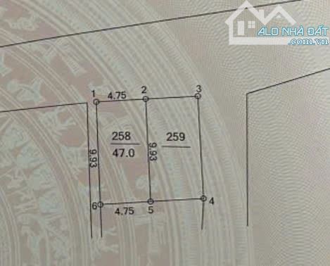 Lô góc Tiên Văn, Dân Hoà 47m2 Đất, MT 10+4.7m; giá 2.65 tỷ Thanh Oai - 4