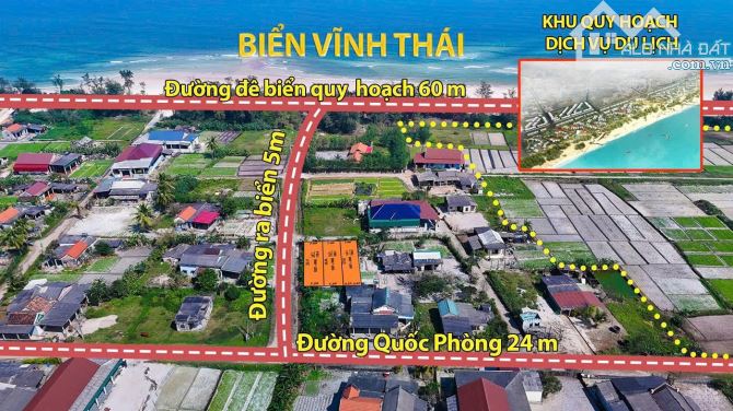 Cơ hội sở hữu đất biển Vĩnh Thái 6xx