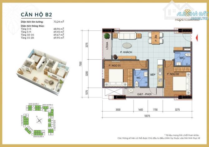 Độc Quyền Quỹ Căn Hot Hope Residence Long Biên chỉ từ 46tr/m2 Ở NGAY - 1