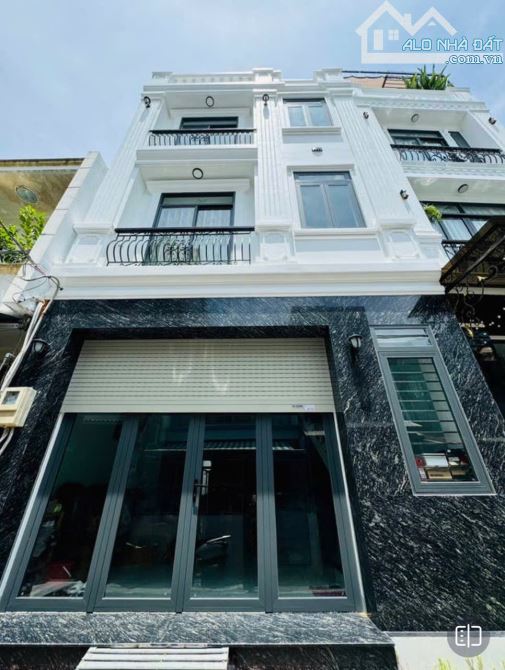 NHÀ MỚI 4 TẦNG, 85M²(5.6x15), HẺM XE HƠI, Ở NGAY - CƯ XÁ PHÚ LÂM A