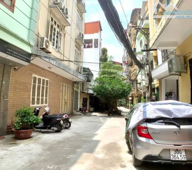 BÁN NHÀ KHÂM THIÊN ĐỐNG ĐA 50m 4T Mt 8.5m GIÁ 12 TỶ NGÕ THÔNG Ô TÔ TRÁNH KINH DOANH