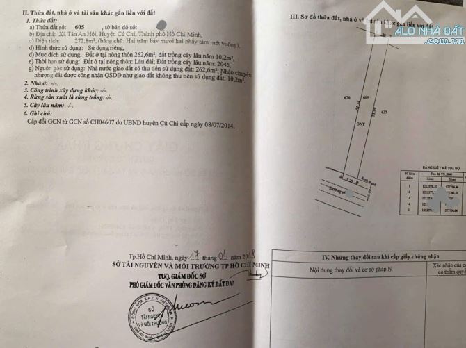 bán gấp căn nhà để chia tài sản, nhà 1 lầu đường Bàu Tre,Tân An HỘI, Củ Chi 850Tr ,bao phí