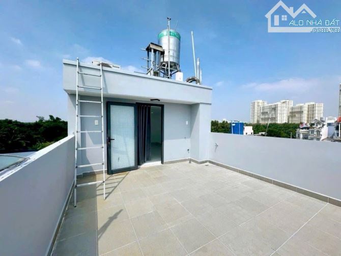 BÁN NHÀ MỚI 4 LẦU, HẺM XE HƠI, 80M2, GIÁ 6.X  TỶ - 1