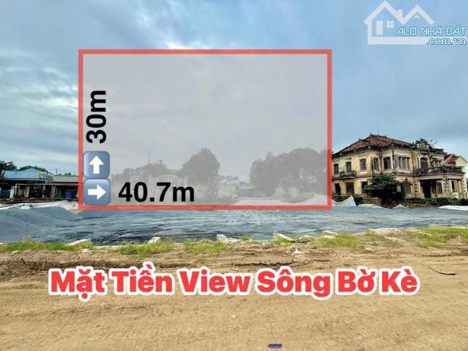 Bán đất 2 mặt tiền bờ kè veiw sông P. Bửu Long. 41x30m 1164m. Giá tốt 58 tỷ. - 1