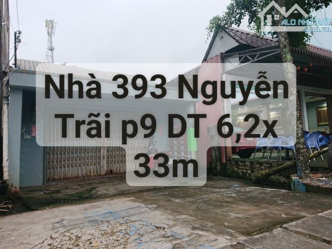 Bán nhà mặt tiền số 393 đường Nguyễn Trãi, phường 9, TP. Cà Mau, T. Cà Mau (cách đài PT-TH - 12