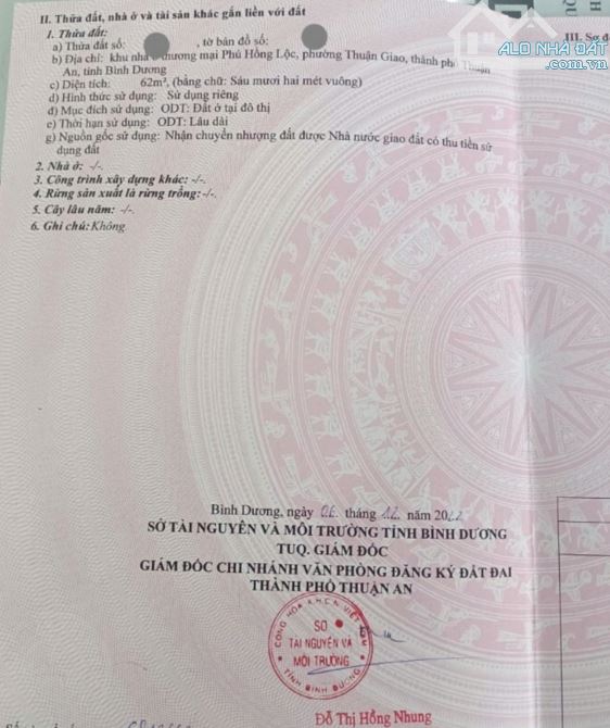 Bán căn góc 2 mặt tiền công viên KDC đẹp gần đường 22 Tháng 12, p.Thuận Giao HTL4719 - 16